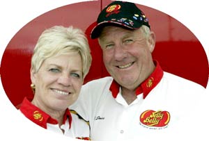 Ed Jones and Wendy